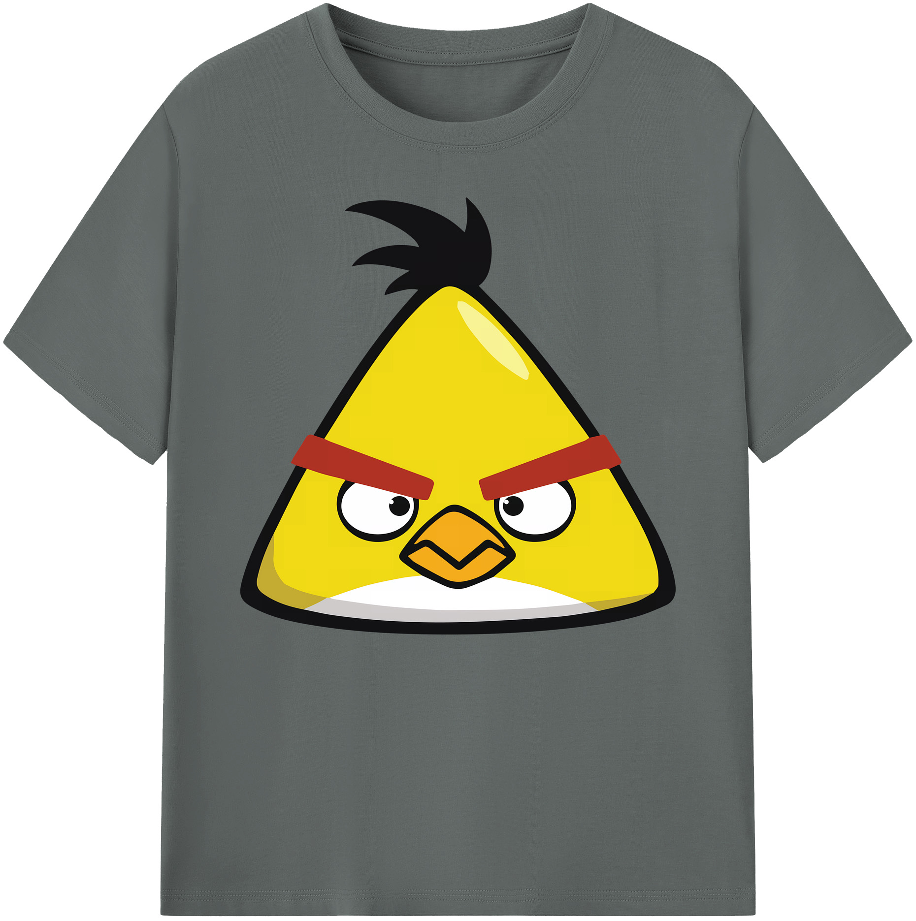 （画像用） Angry Birds アングリーバード 綿100％ メンズ半袖Tシャツ｜肌触りやわらか＆通気性